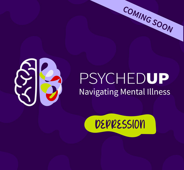 PSYCHEDUP podcast, podcasts on depression, podcasts on mental illness