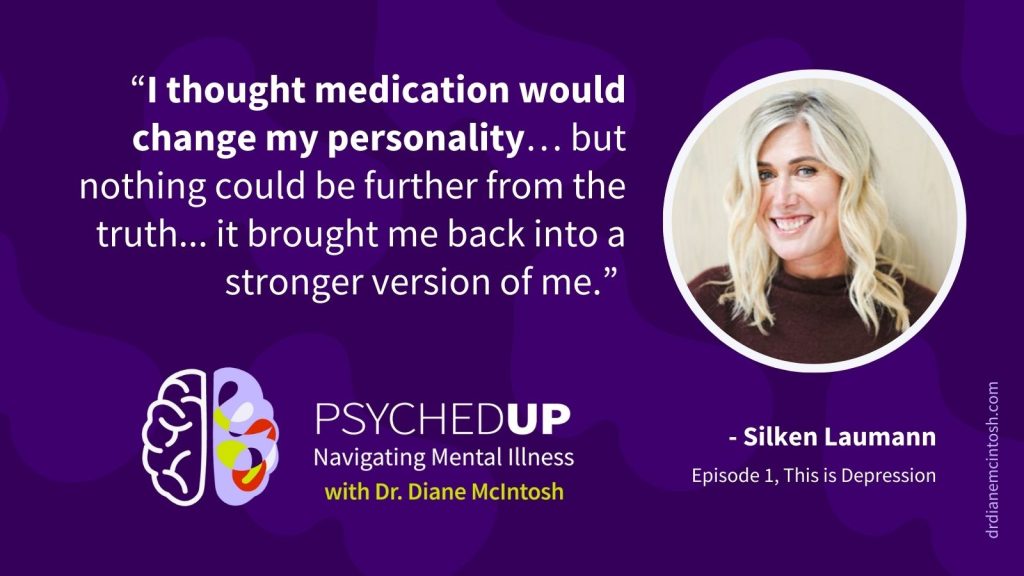 silken laumann depression, psychedup episode 1